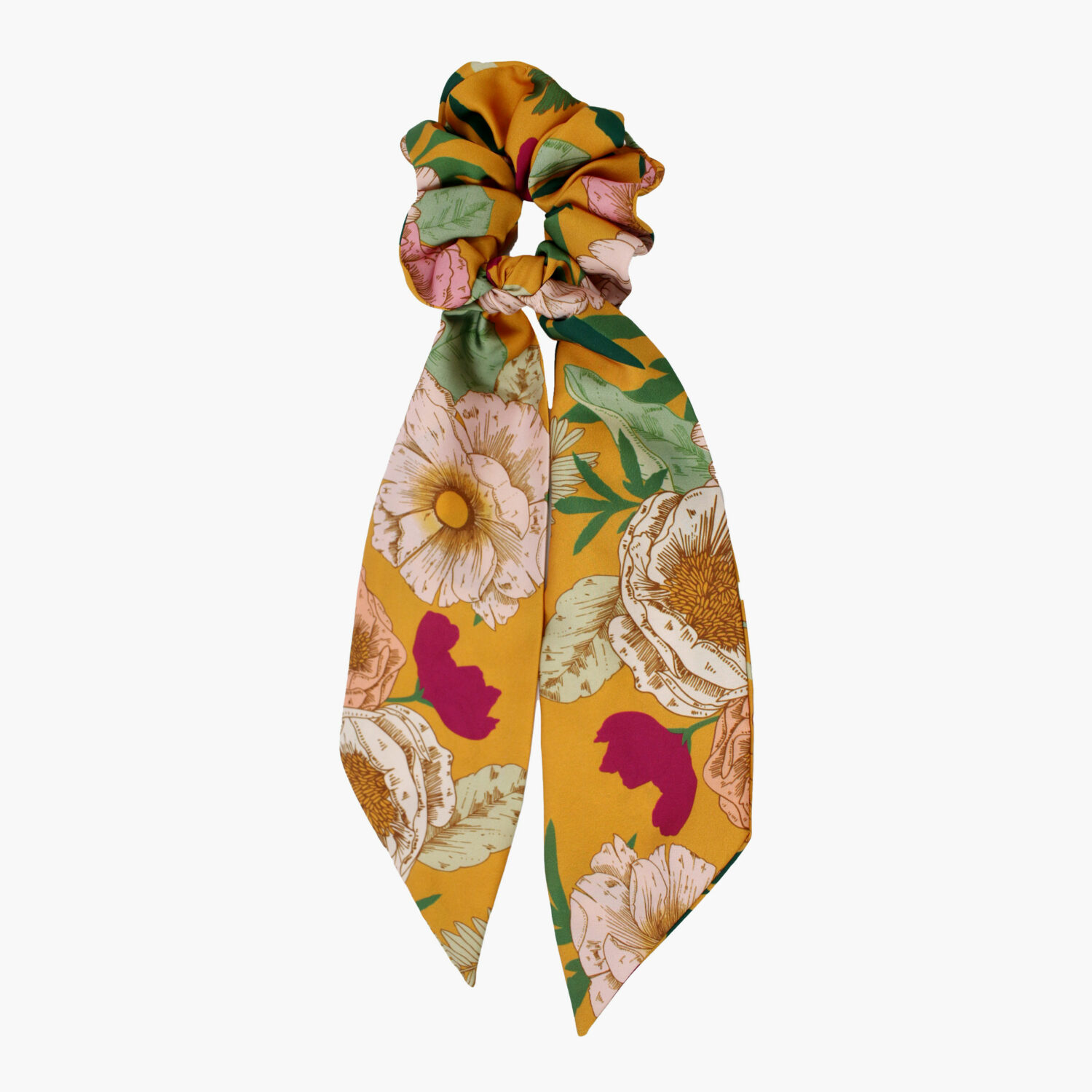 Chouchou foulard Suzanne Big Bloom - Maison Célestine
