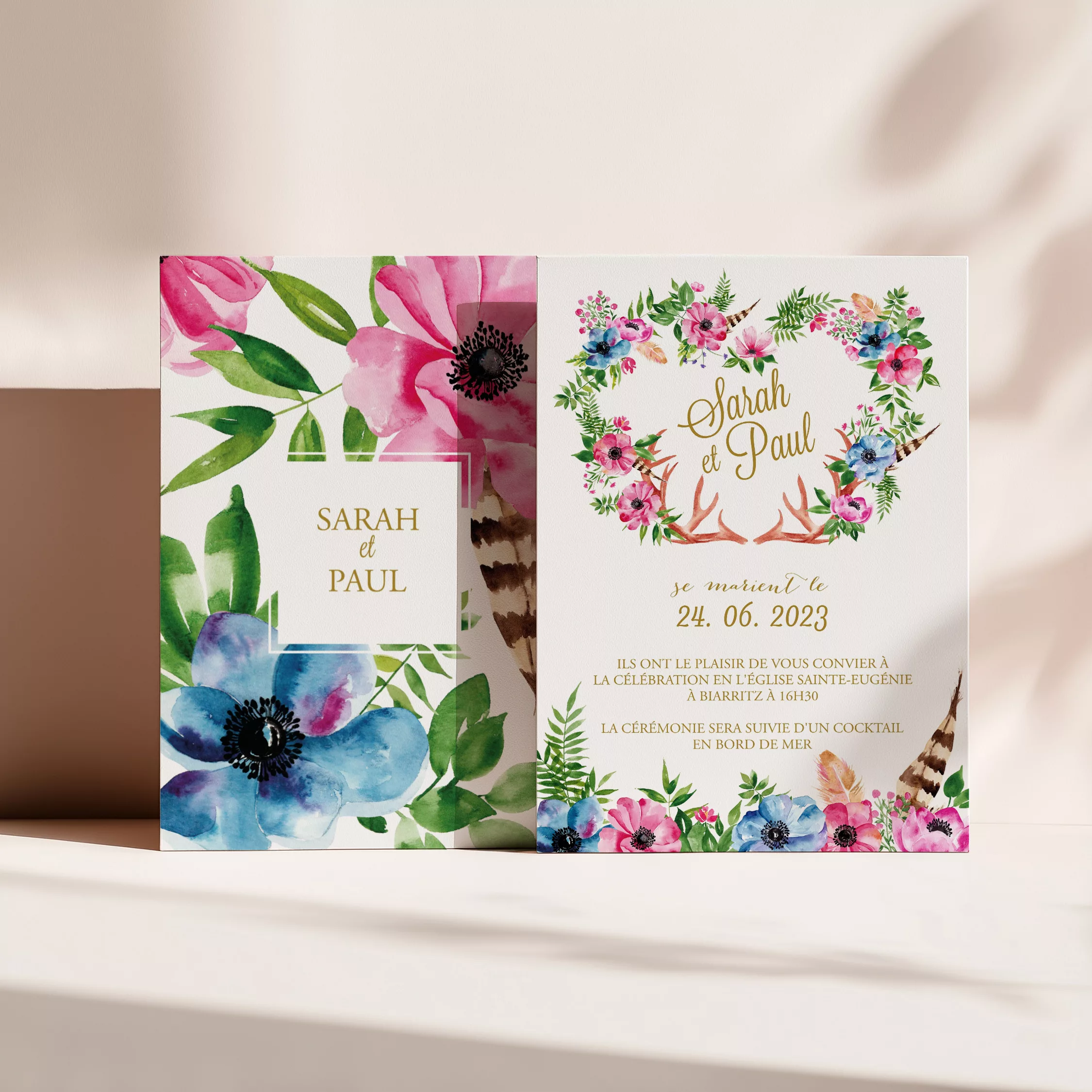 Faire-part Bohowild - Maison Célestine