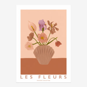 Affiche Les Fleurs #1 - Maison Célestine