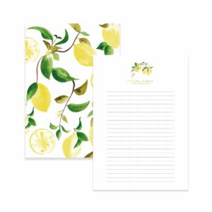 Papier à lettres Un Amour de Citron - Maison Célestine