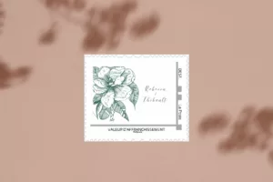 Visuel Timbre de Mariage - Maison Célestine