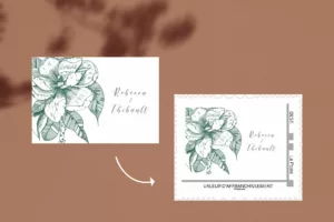 Visuel Timbre de Mariage - Maison Célestine