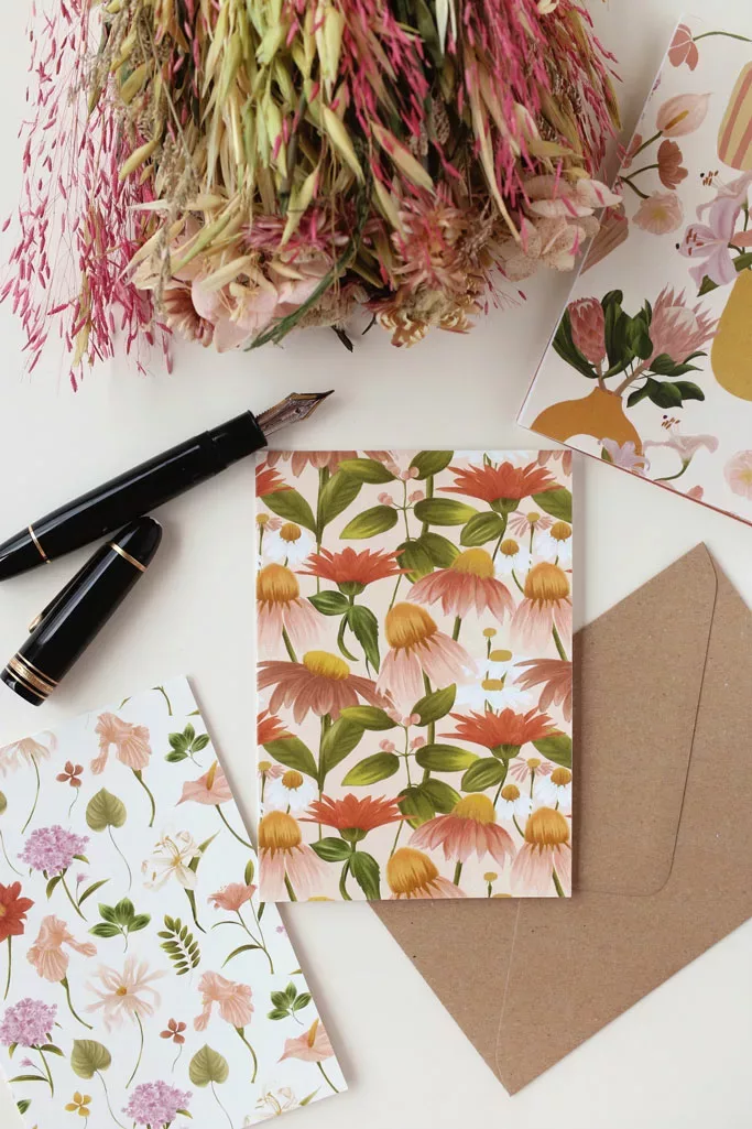 Set de cartes Les Fleuris - Maison Célestine