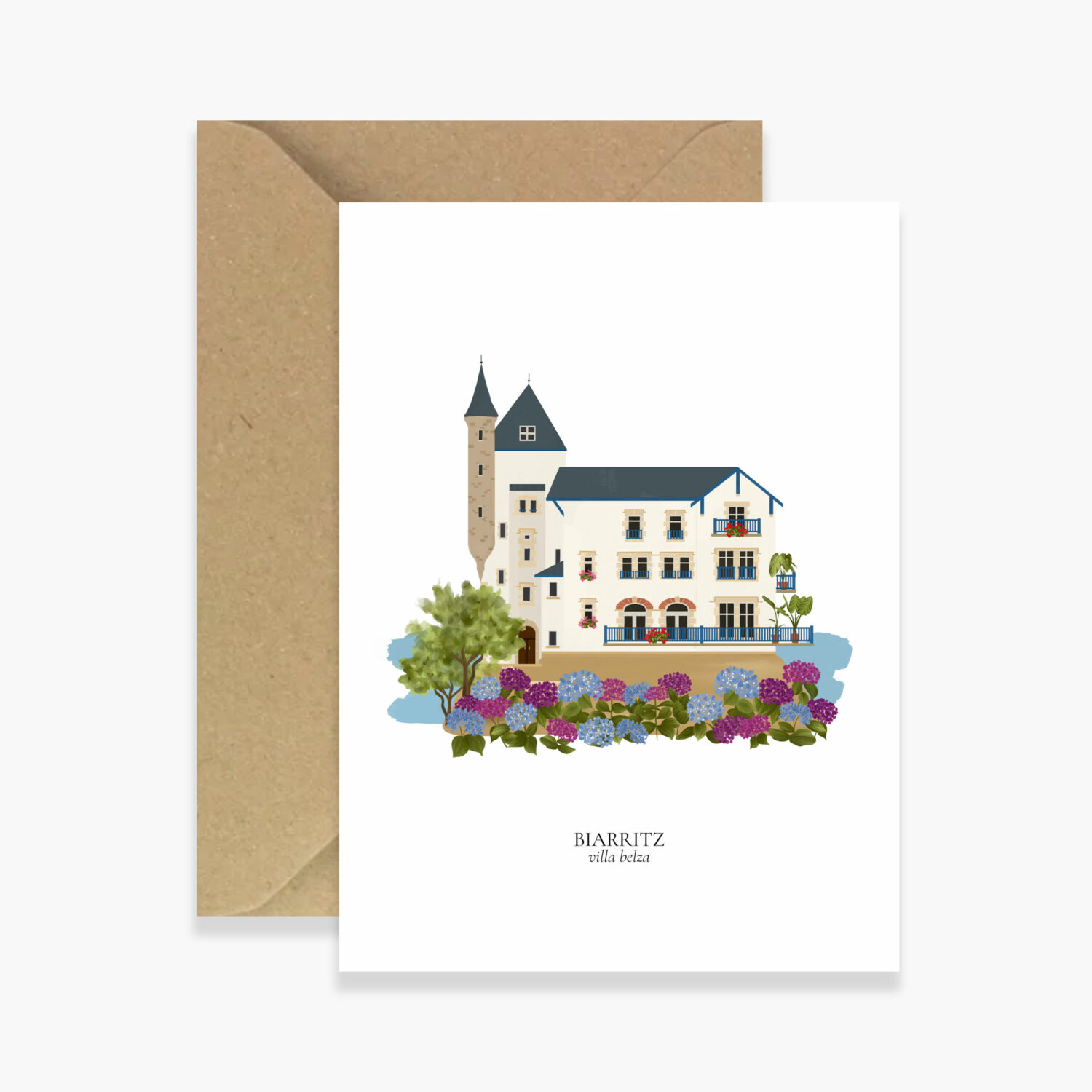 Carte Biarritz, Villa Belza - Maison Célestine