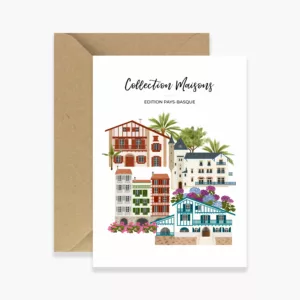 Carte Collection Maisons, Edition Pays-Basque - Maison Célestine