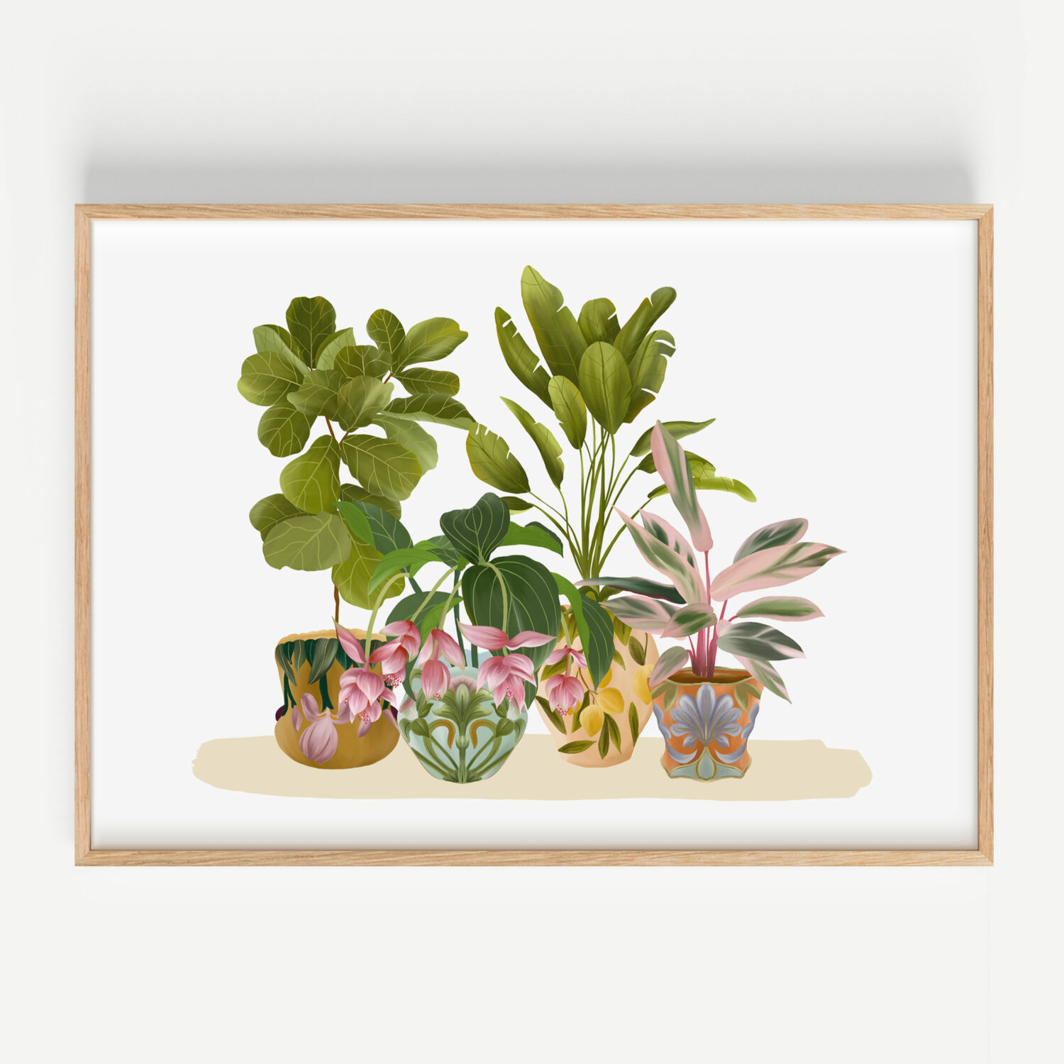 Affiche House Plants Lovers N°1 - Maison Célestine