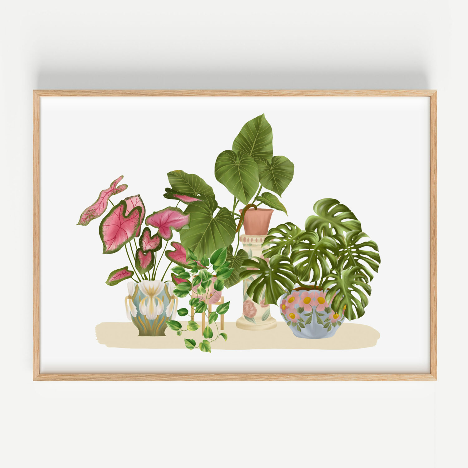 Affiche House Plants Lovers N°2 - Maison Célestine