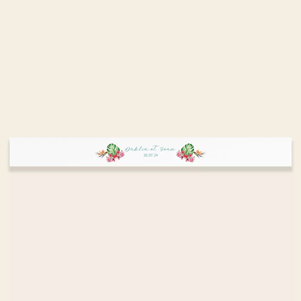 Belly-Band Tropical Pop - Maison Célestine