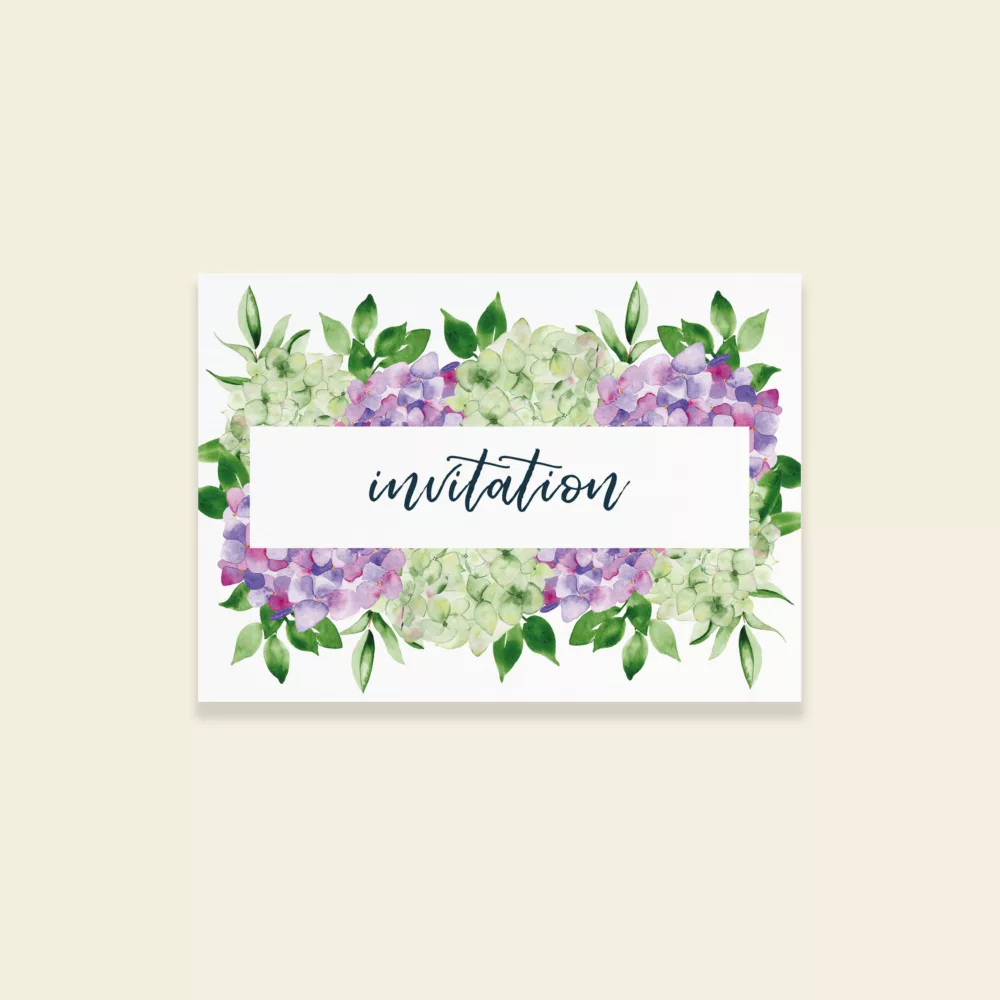 Carton invitation dîner Biarritz - Maison Célestine