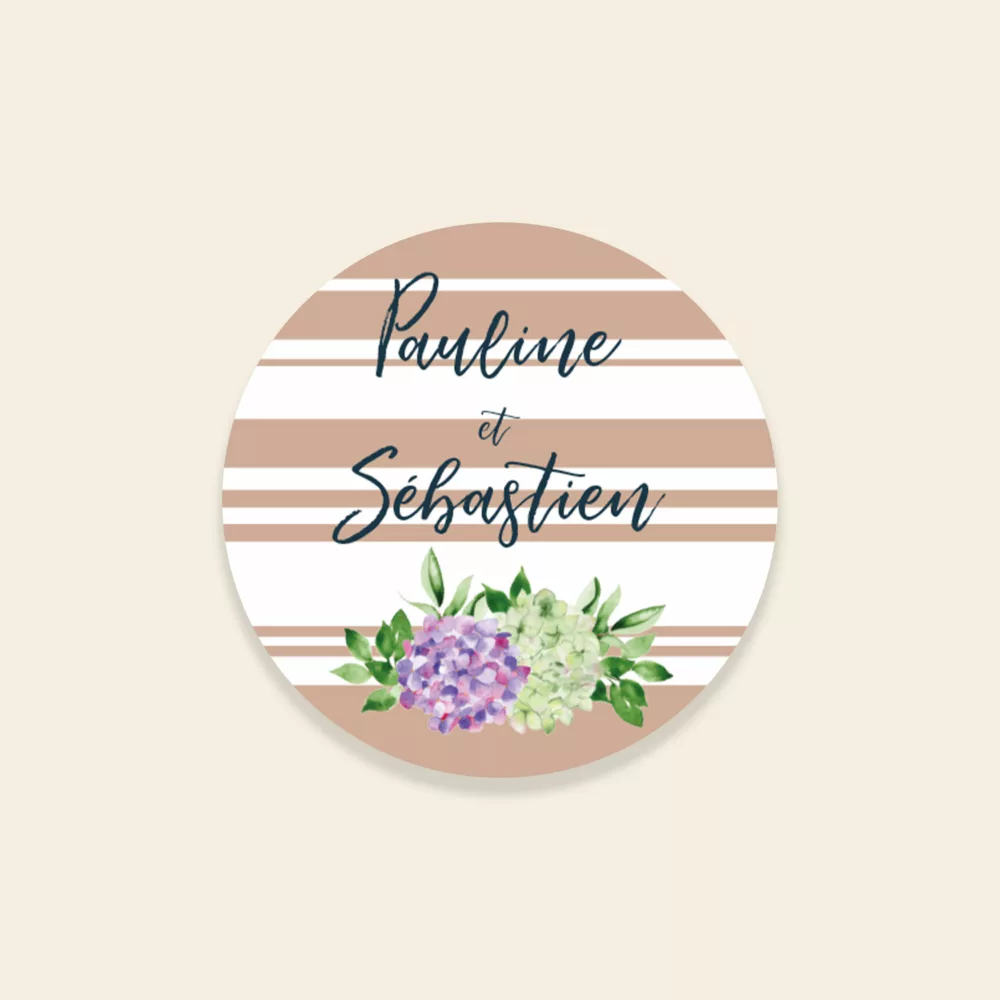 Sticker de mariage Biarritz