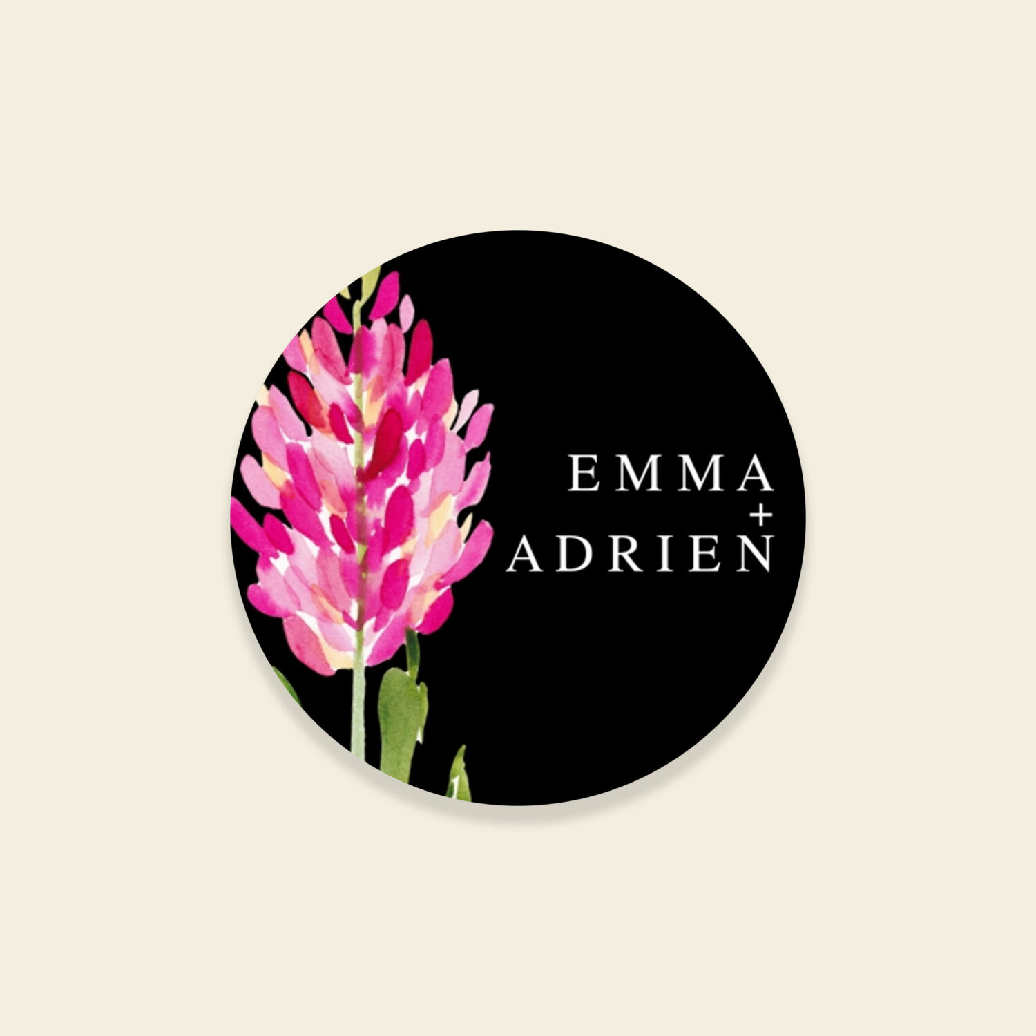 Sticker mariage floral - Bloomy Wild - Maison Célestine