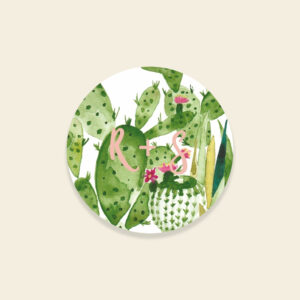 Sticker de mariage cactus - Cactus Garden - Maison Célestine