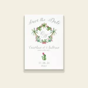 Save te Date Palm Springs - Maison Célestine
