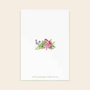 Couverture livret de cérémonie de mariage Succulentes - Maison Célestine