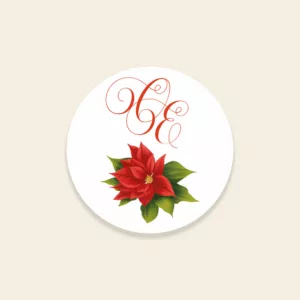 Sticker de mariage Un Conte de Noël - Maison Célestine