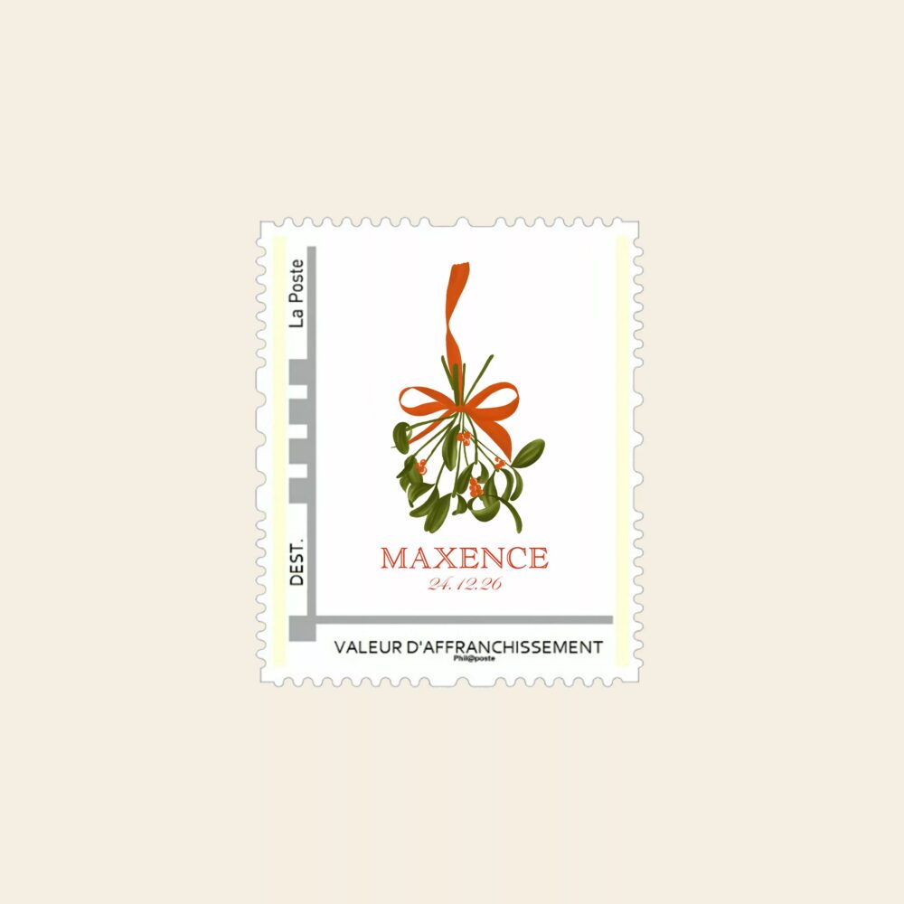 Timbre de naissance personnalisé Casse-Noisettes - Maison Célestine