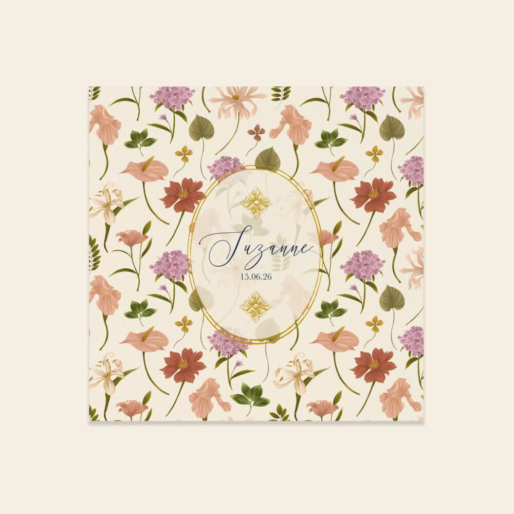 Faire-part de naissance Herbier - Maison Célestine