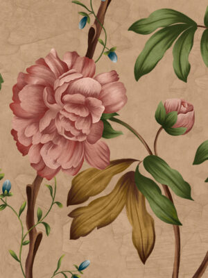 Affiche Motif Oublié N°2 - Floral Rococo - Maison Célestine