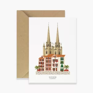 Carte Bayonne, La Cathédrale - Maison Célestine