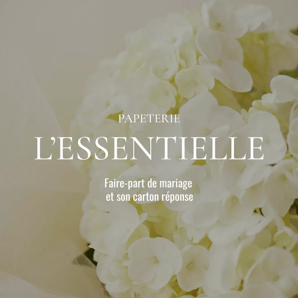 Papeterie de Mariage Offre l'Essentielle