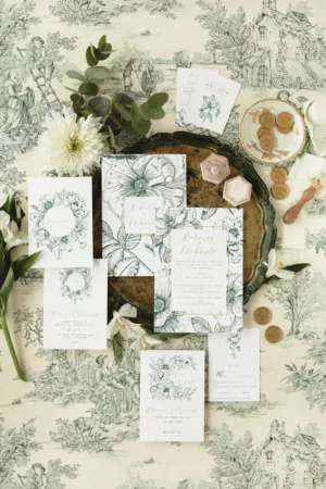 Faire-part de mariage Vintage Bloom