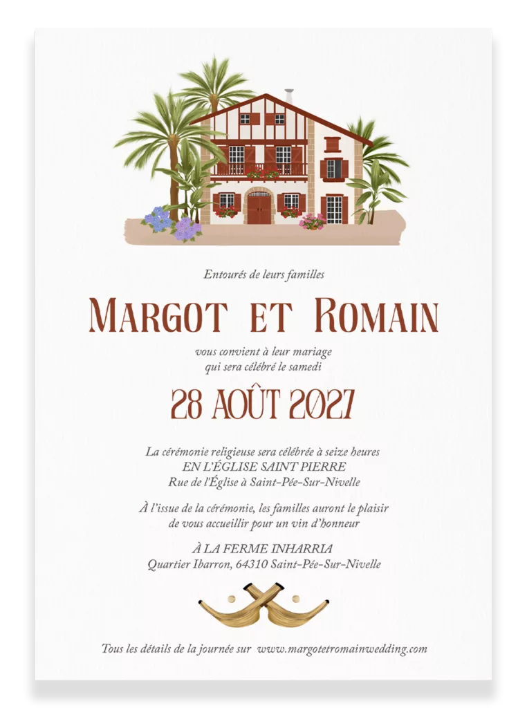 Guide créatif faire-part de mariage sur-mesure, composition artistique