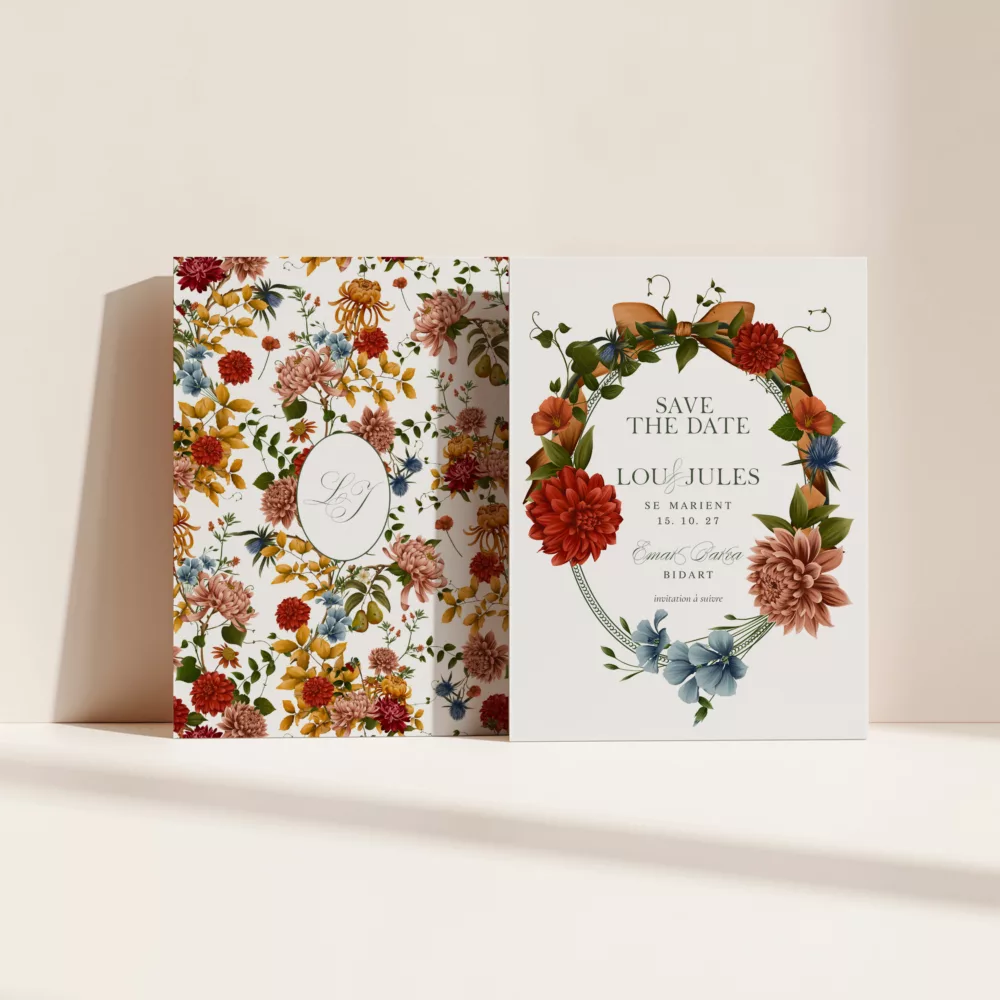 Save the Date Songes d'Automne - Maison Célestine