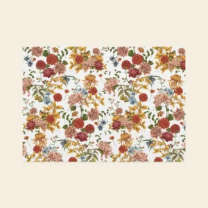Pochette calque mariage automnal – Collection Songes d’Automne, Maison Célestine