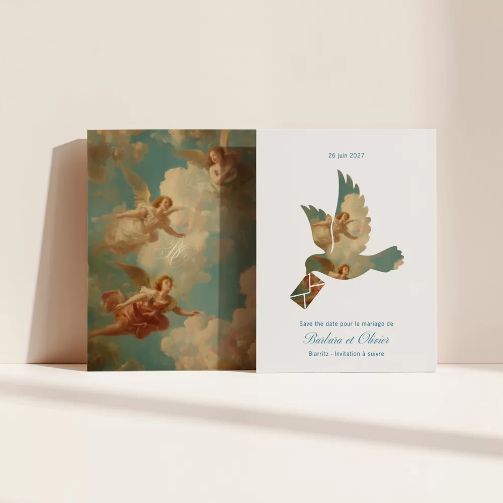 Save the Date Sixtine - Maison Célestine