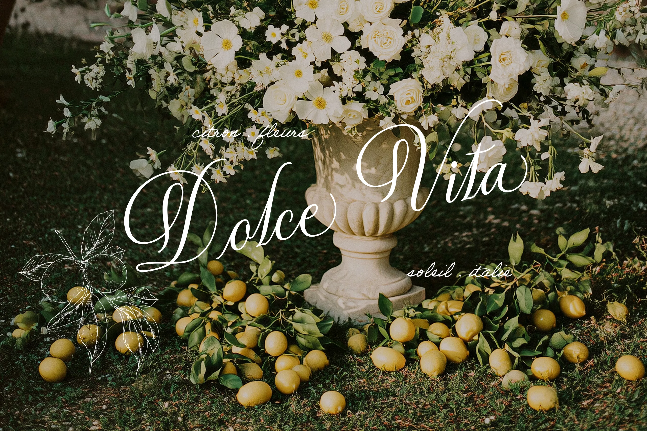 Inspiration mariage Dolce Vita